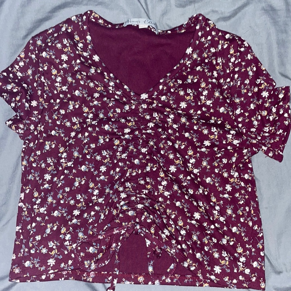floral shirt